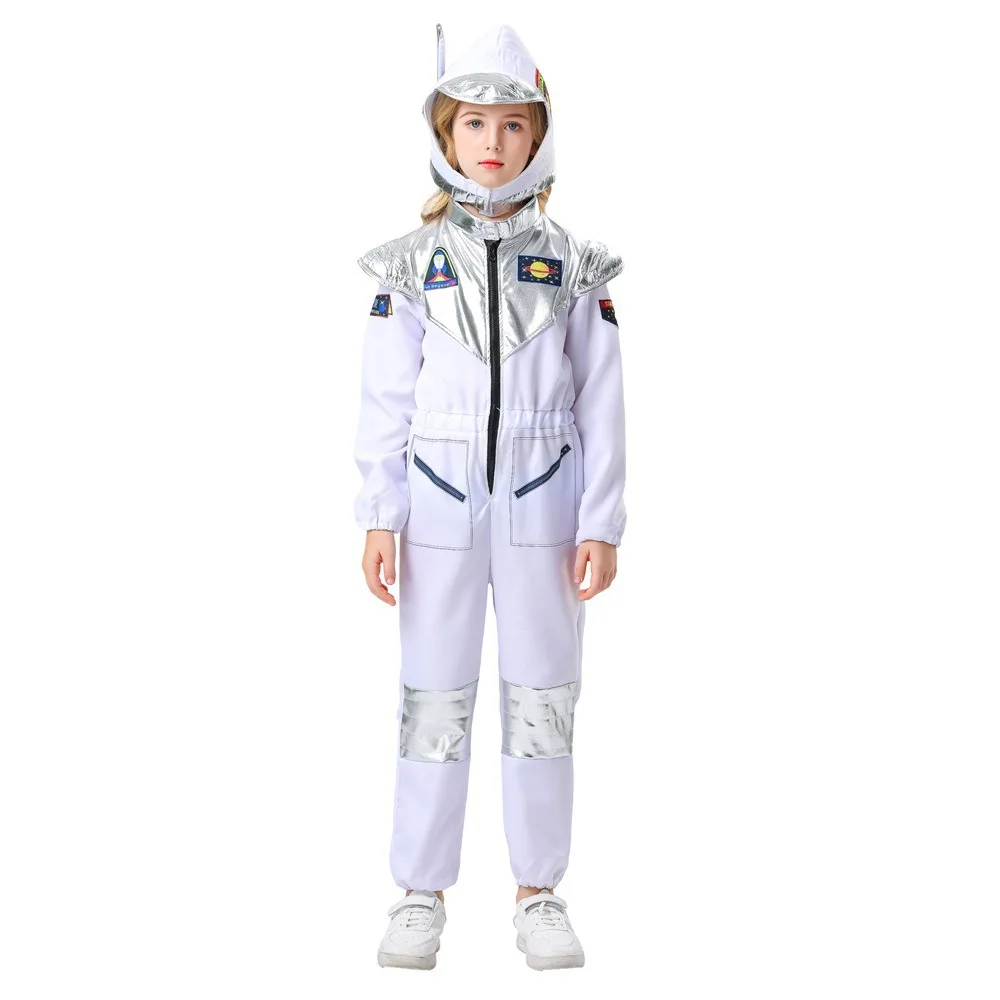Customized Astronaut Space Suit Children's Day Stage Performance Halloween Festival Party Performance Role Playing Costume
Customized Astronaut Space Suit Children's Day Stage Performance Halloween Festival Party Performance Role Playing Costume
