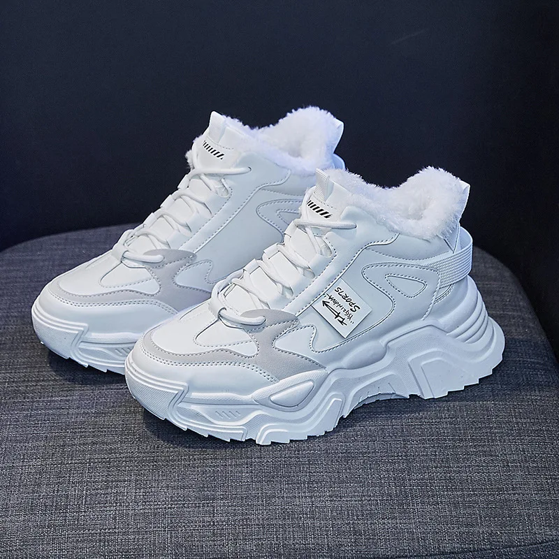 New Women Shoes High-top Casual Shoes for Women Winter Snow Boots Warm Womens Sneakers Platform Ankle Boots Zapatillas De Mujer
New Women Shoes High-top Casual Shoes for Women Winter Snow Boots Warm Womens Sneakers Platform Ankle Boots Zapatillas De Mujer
