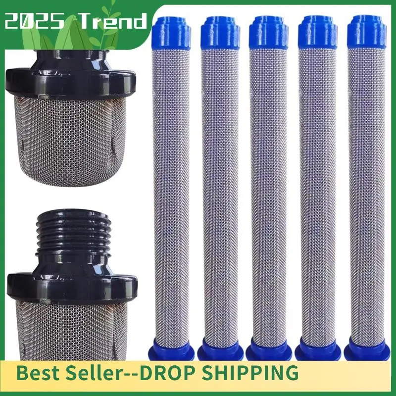 AA14 New 2PCS 288716 3/4 Replacement Inlet Strainer With 5PCS 288749 60Mesh SG2/SG3 Sprayer Filters For Airless Paint Sprayers
AA14 New 2PCS 288716 3/4 Replacement Inlet Strainer With 5PCS 288749 60Mesh SG2/SG3 Sprayer Filters For Airless Paint Sprayers