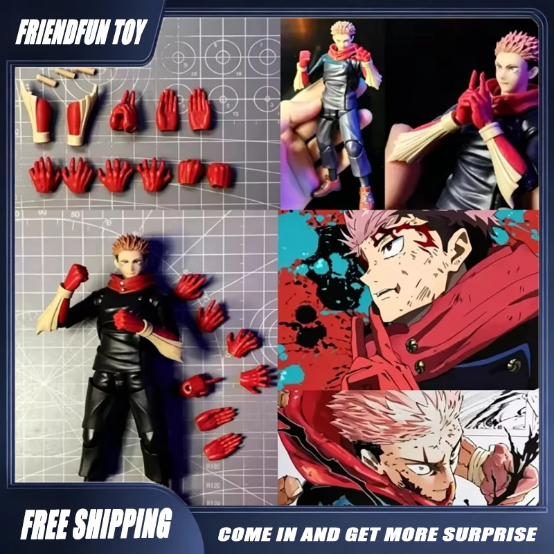 Handmade 1/12 Soldier Itadori Yuji Shinjuku Showdown Handpiece Modification Pack Accessories For 6in SHF Action Fgure Model Toys
Handmade 1/12 Soldier Itadori Yuji Shinjuku Showdown Handpiece Modification Pack Accessories For 6in SHF Action Fgure Model Toys
