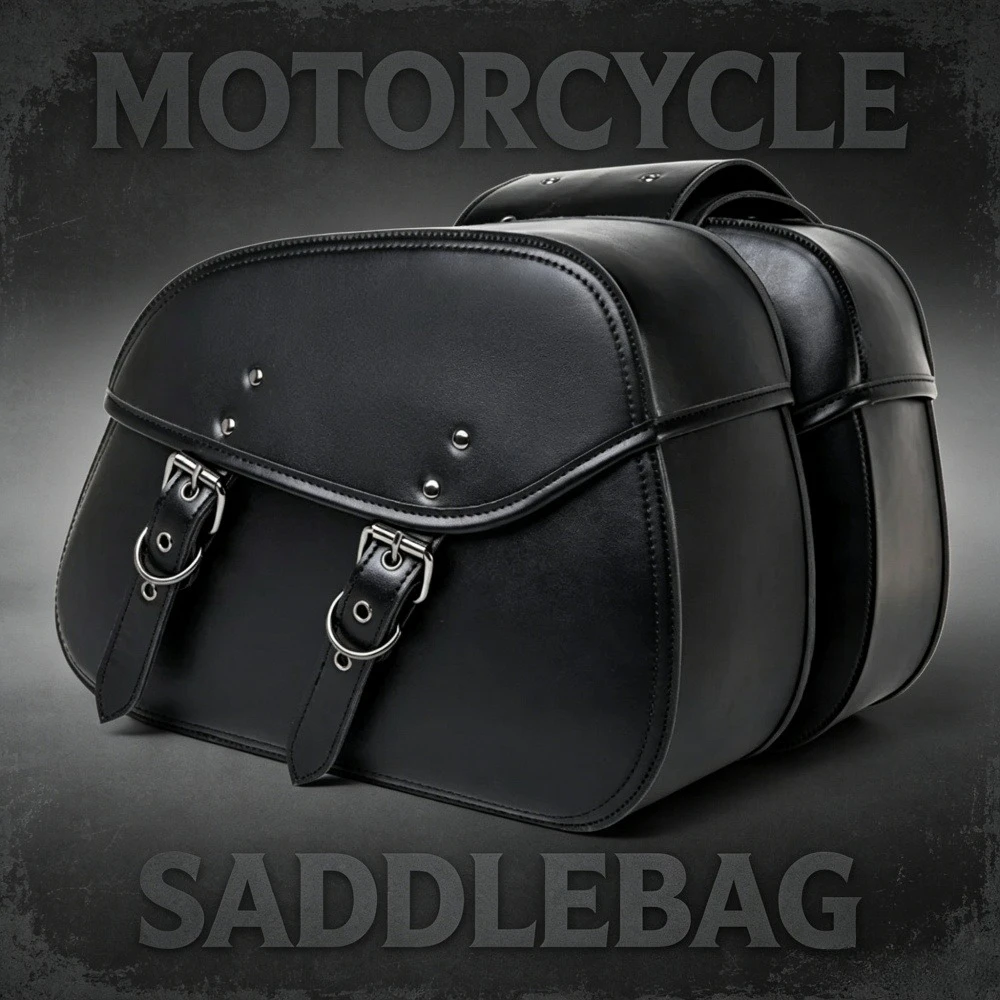 One Pair Retro Black Motorcycle Throwover Saddlebags Hanging Bag Toolkit Saddle Bag Motorcycle Accessories
One Pair Retro Black Motorcycle Throwover Saddlebags Hanging Bag Toolkit Saddle Bag Motorcycle Accessories