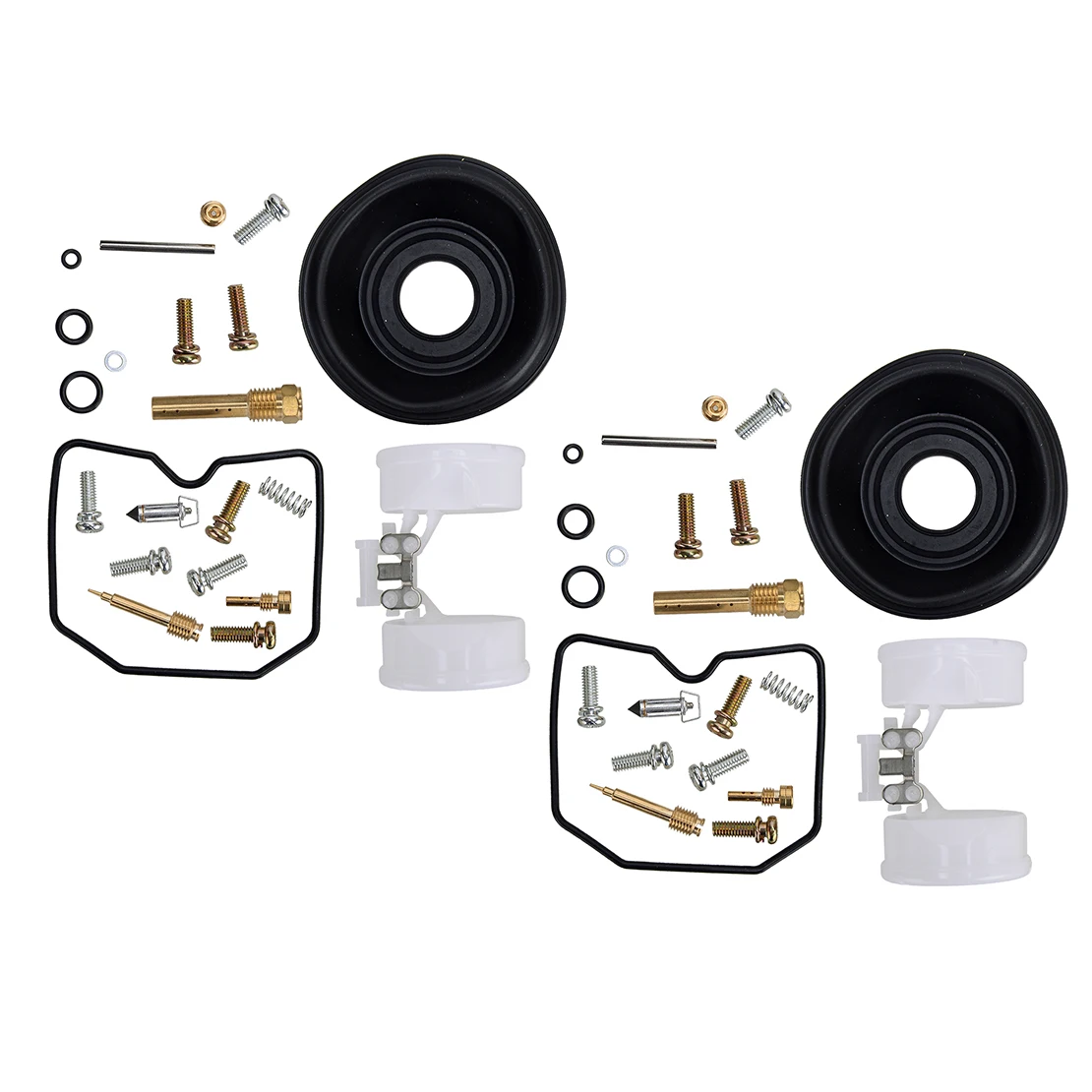 2 Sets Motorcycle Carburetor Diaphragm Float Repair Kit Fit For Kawasaki Prairie 360 KVF360 2003 2004 2005 2006 2007 2008-2013
2 Sets Motorcycle Carburetor Diaphragm Float Repair Kit Fit For Kawasaki Prairie 360 KVF360 2003 2004 2005 2006 2007 2008-2013