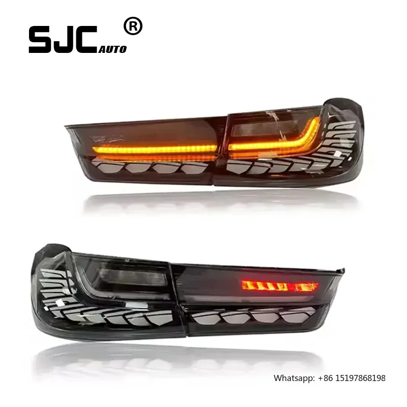 SJC Auto Car Taillights 18-22 for BMW 3 Series G20/G28/G80 Taillight Modified With LED Dragon Scale Driving Flow Turn Signal
SJC Auto Car Taillights 18-22 for BMW 3 Series G20/G28/G80 Taillight Modified With LED Dragon Scale Driving Flow Turn Signal