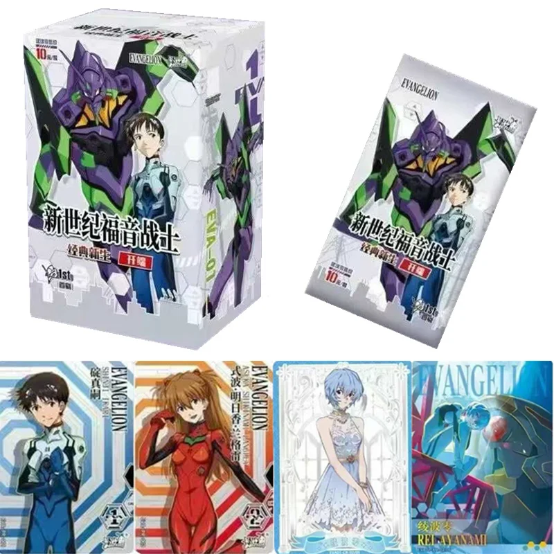 KAYOU Genesis Evangelion Card Asuka Langley Soryu Ayanami Rei Ikari Shinji EVA Мех Начало Коллекция Аниме Карты Игрушки Подарки
KAYOU Genesis Evangelion Card Asuka Langley Soryu Ayanami Rei Ikari Shinji EVA Мех Начало Коллекция Аниме Карты Игрушки Подарки