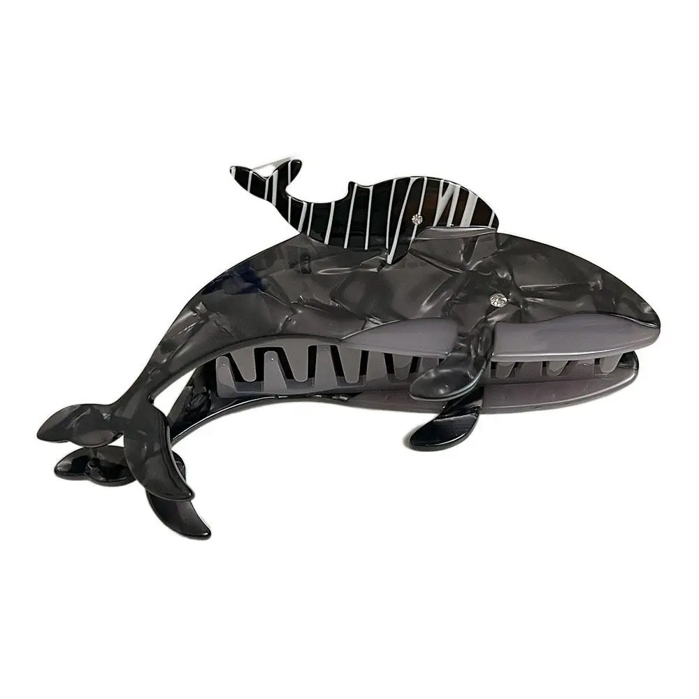 New Acetate Shark Whale Hair Catch Acrylic Hair Accessories Blue Whale Dolphin Hair Clip Metal Cartoon Shark Clip Hair
New Acetate Shark Whale Hair Catch Acrylic Hair Accessories Blue Whale Dolphin Hair Clip Metal Cartoon Shark Clip Hair