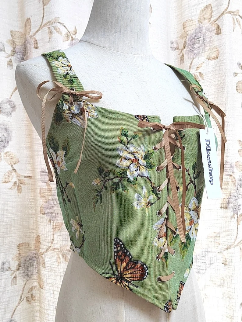 Vintage Floral Y2K Corset Tops E Girl Crop Tops Y2K Clothing 90s 00s Outfits Lace Up Corset Tank Girls Y2K Cropped Bustier Top
Vintage Floral Y2K Corset Tops E Girl Crop Tops Y2K Clothing 90s 00s Outfits Lace Up Corset Tank Girls Y2K Cropped Bustier Top