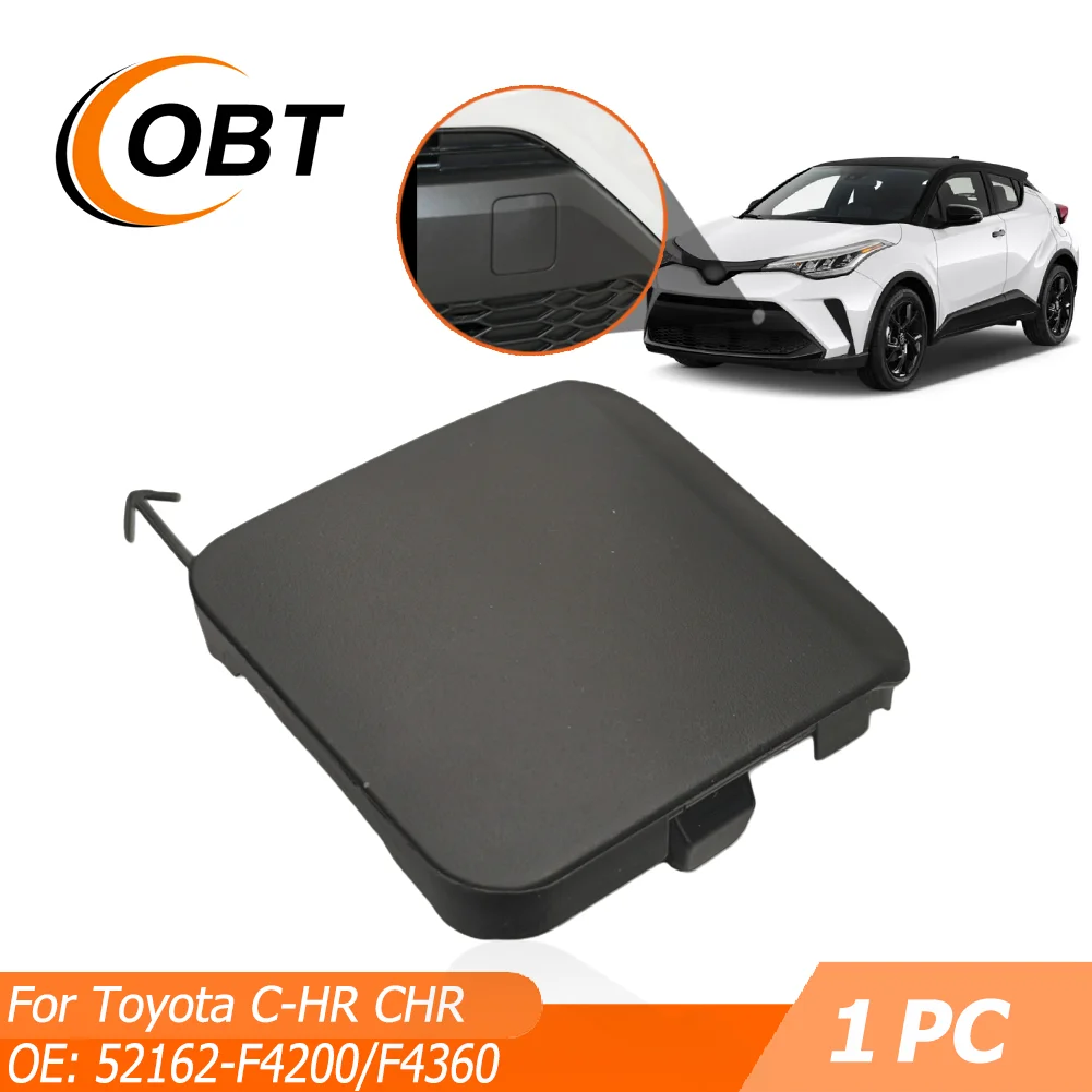 1X Black Plastic Front Bumper Tow Hook Cover Cap Fit For Toyota CHR 2021-2022 OE:52128-F4200, 52128-F4360
1X Black Plastic Front Bumper Tow Hook Cover Cap Fit For Toyota CHR 2021-2022 OE:52128-F4200, 52128-F4360
