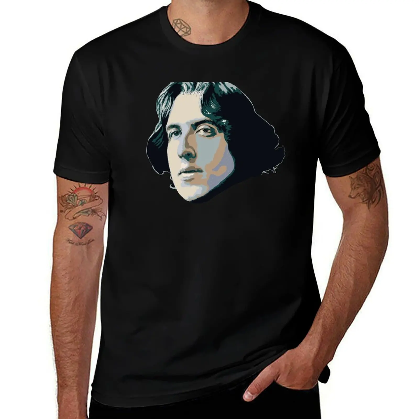 Oscar Wilde T-Shirt man clothes anime tshirt oversize t-shirts man shirts graphic tee men
Oscar Wilde T-Shirt man clothes anime tshirt oversize t-shirts man shirts graphic tee men