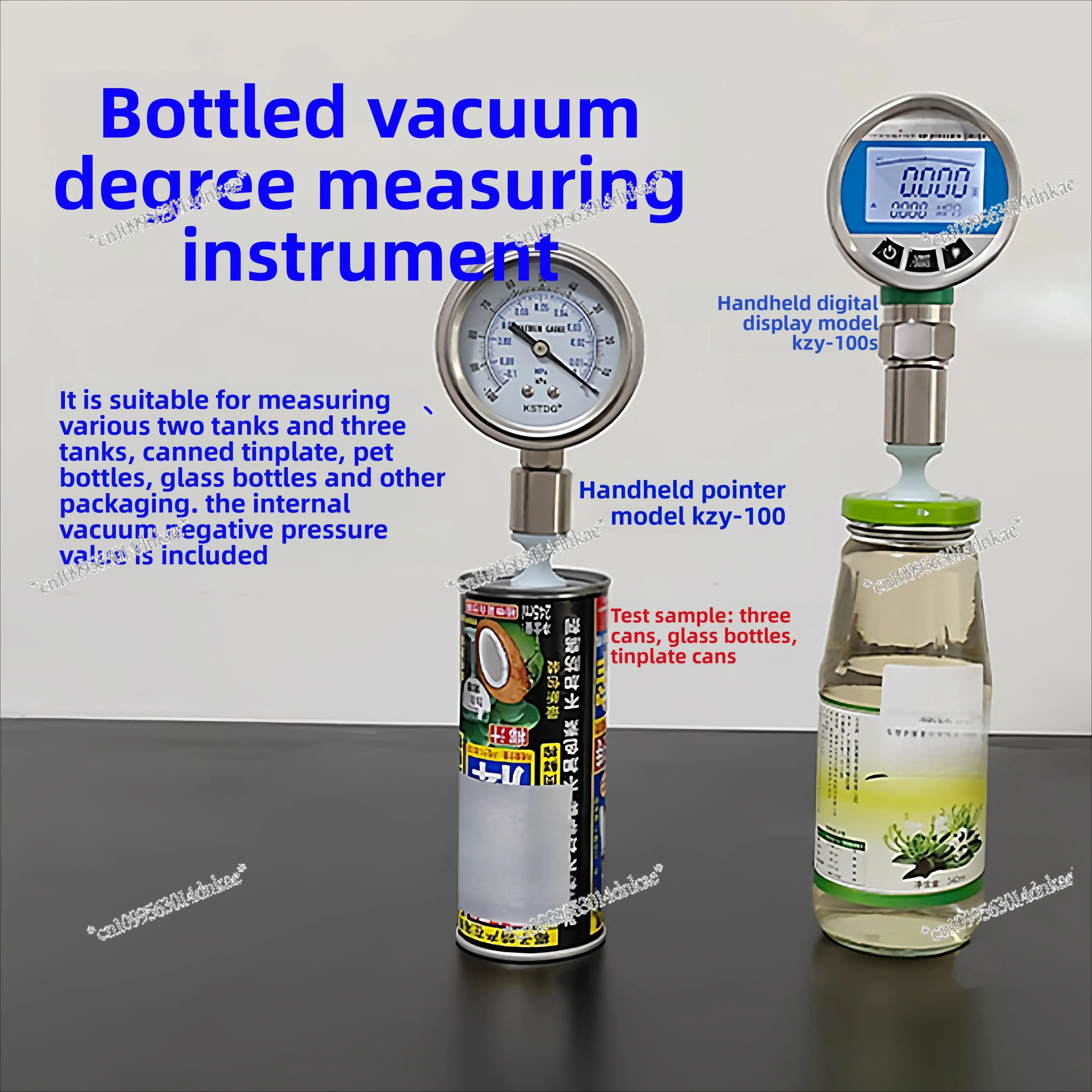 Handheld Portable Vacuum Degree Negative Pressure Test Tester KZY CVG-100 Vacuum Degree Tester
Handheld Portable Vacuum Degree Negative Pressure Test Tester KZY CVG-100 Vacuum Degree Tester