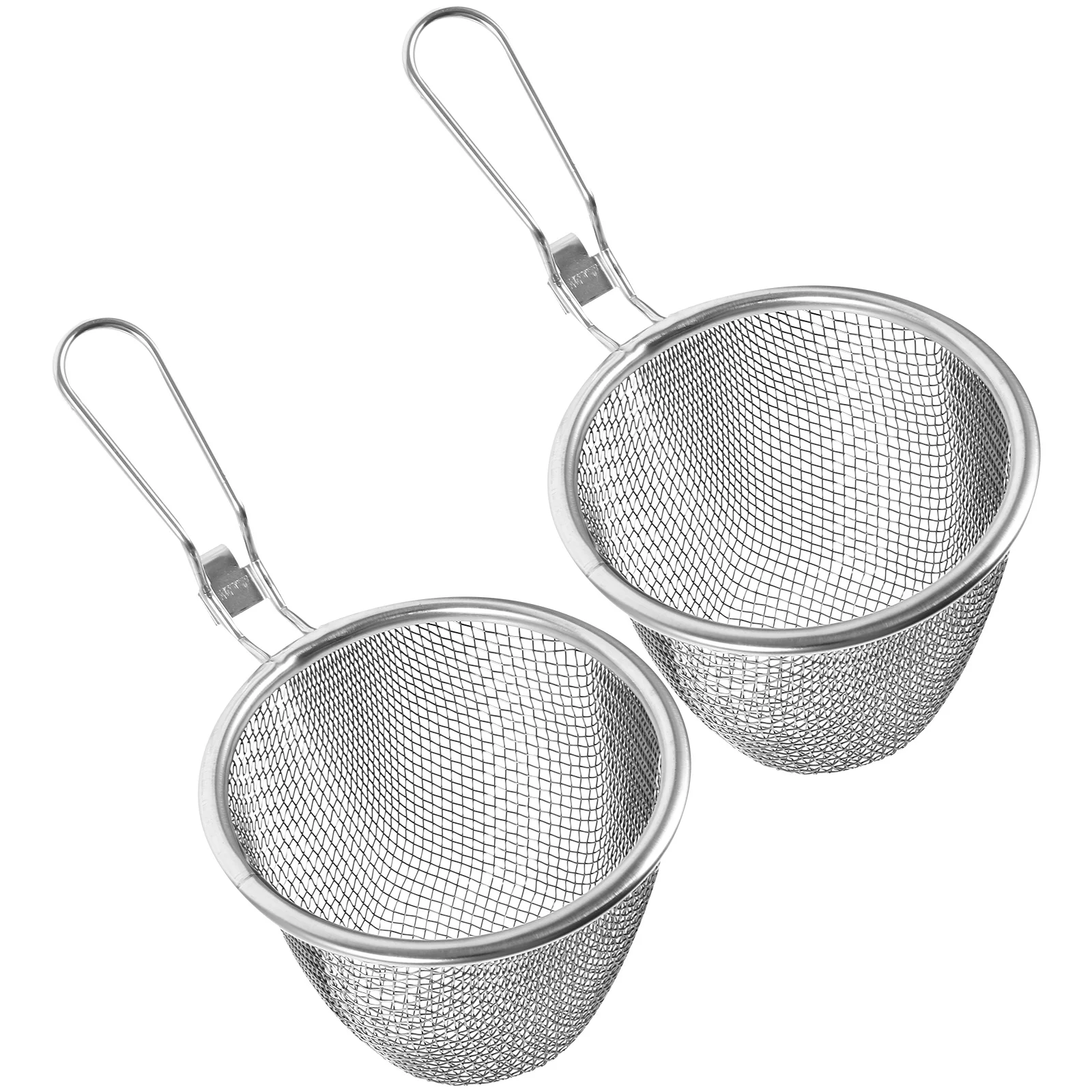 2Pcs Hot Stainless Steel Fine Mesh Drain Strainer Pasta Ergonomic Filter Strainer Spoons Pasta Noodle Kitchen Tool
2Pcs Hot Stainless Steel Fine Mesh Drain Strainer Pasta Ergonomic Filter Strainer Spoons Pasta Noodle Kitchen Tool