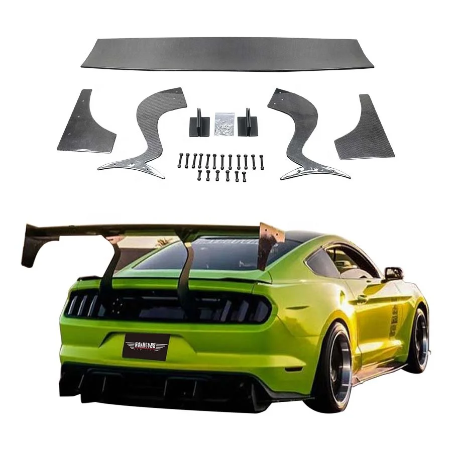 NEW Rear Spoiler for Ford Mustang 2015-2023 Adjustable Wing Robot Style High Stand Carbon Fiber
NEW Rear Spoiler for Ford Mustang 2015-2023 Adjustable Wing Robot Style High Stand Carbon Fiber