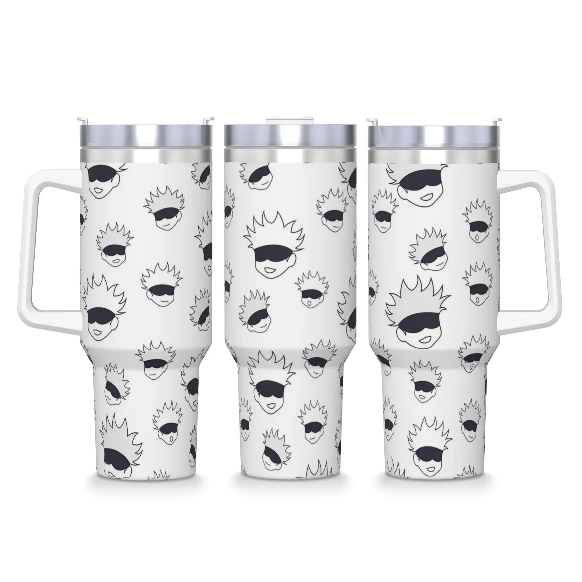 Stainless Steel Tumbler Gojo Satoru Chibi Jujutsu Kaisen Coffee Mug Insulated Cold Drink Car Mugs Travel Water Bottle
Stainless Steel Tumbler Gojo Satoru Chibi Jujutsu Kaisen Coffee Mug Insulated Cold Drink Car Mugs Travel Water Bottle