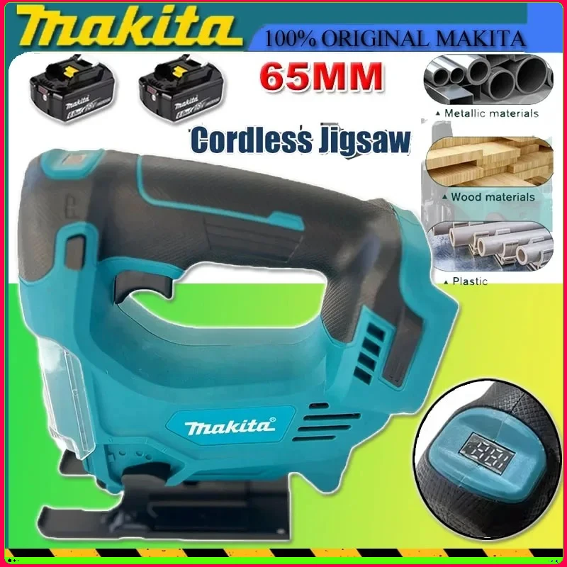 Портативный беспроводной электрический лобзик Makita, многофункциональный инструмент для деревообработки, совместимый с аккумулятором Makita 18В
Портативный беспроводной электрический лобзик Makita, многофункциональный инструмент для деревообработки, совместимый с аккумулятором Makita 18В