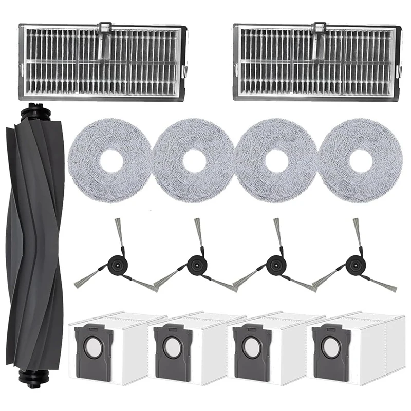 WCS-For Dreame X40 Ultra X40 Pro S30 Pro Ultra Robot Vacuum Cleaner Main Brush Side Brushes Hepa Filters Mop Pads Dust Bags
WCS-For Dreame X40 Ultra X40 Pro S30 Pro Ultra Robot Vacuum Cleaner Main Brush Side Brushes Hepa Filters Mop Pads Dust Bags
