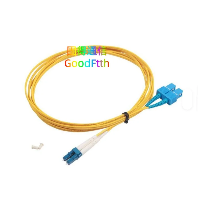Patch Cord Lead SC to LC UPC SM G655 Duplex Cable Jumper GoodFtth
Patch Cord Lead SC to LC UPC SM G655 Duplex Cable Jumper GoodFtth