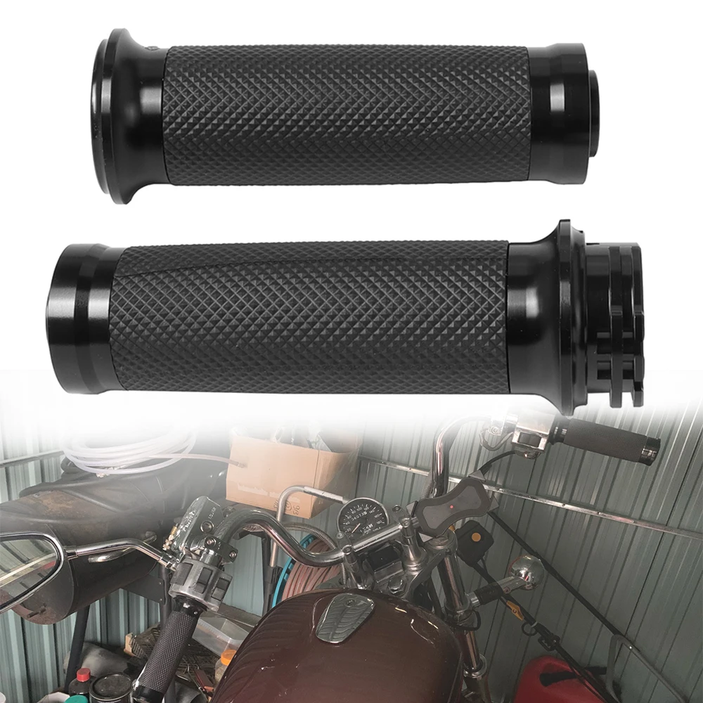 2PCS Black 1" 25mm Hand Grips Motorcycle Handle Bar Handlebar For Harley Touring Sportster 883 1200 XR Dyna Softail VRSC Custom
2PCS Black 1" 25mm Hand Grips Motorcycle Handle Bar Handlebar For Harley Touring Sportster 883 1200 XR Dyna Softail VRSC Custom