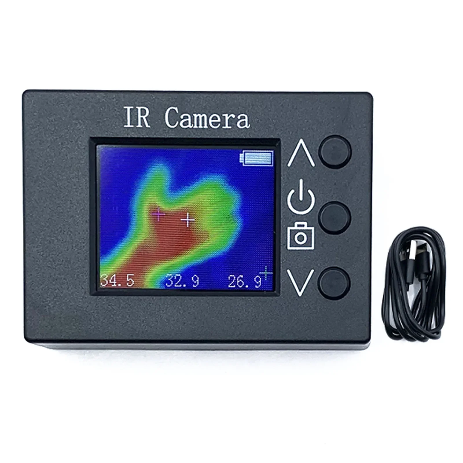 Handheld Thermal Camera with For MLX90640ESFBAB Infrared Sensor for Industrial Maintenance and Leakage Detection
Handheld Thermal Camera with For MLX90640ESFBAB Infrared Sensor for Industrial Maintenance and Leakage Detection