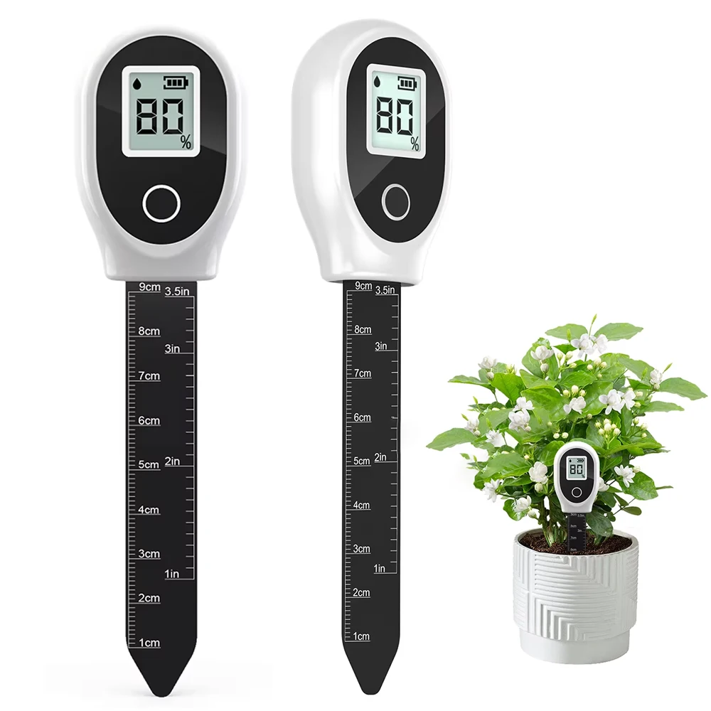 Digital Moisture Meter with LCD Display High Accuracy Soil Humidity Sensor with Backlight and Scale for Garden Lawn Farm
Digital Moisture Meter with LCD Display High Accuracy Soil Humidity Sensor with Backlight and Scale for Garden Lawn Farm