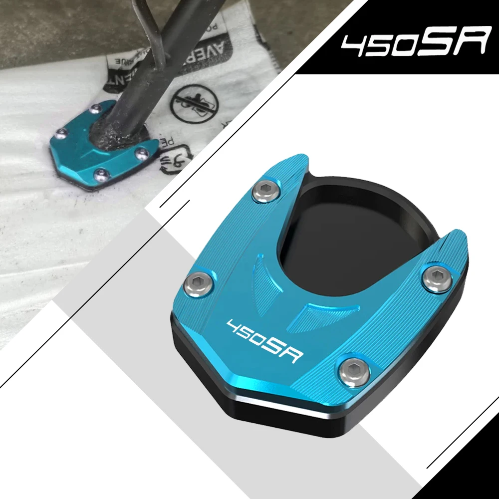 FOR CFMOTO CF MOTO 450SR 450SS 450 SR SS 2022 2023 2024 2025 Motorcycle Accessories Side Stand Enlarger Kickstand Extension Pads
FOR CFMOTO CF MOTO 450SR 450SS 450 SR SS 2022 2023 2024 2025 Motorcycle Accessories Side Stand Enlarger Kickstand Extension Pads