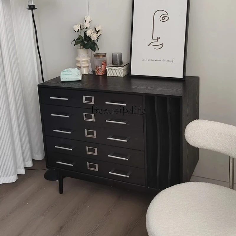 Retro chest of drawers Wooden furniture Storage Antique living room Dining side cabinet
Retro chest of drawers Wooden furniture Storage Antique living room Dining side cabinet