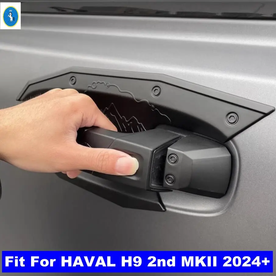 ABS Auto Outer Door Handle Bowl Frame Decor Cover Trim For HAVAL H9 2nd MKII 2024 2025 Carbon Fiber / Matte Black Accessories
ABS Auto Outer Door Handle Bowl Frame Decor Cover Trim For HAVAL H9 2nd MKII 2024 2025 Carbon Fiber / Matte Black Accessories