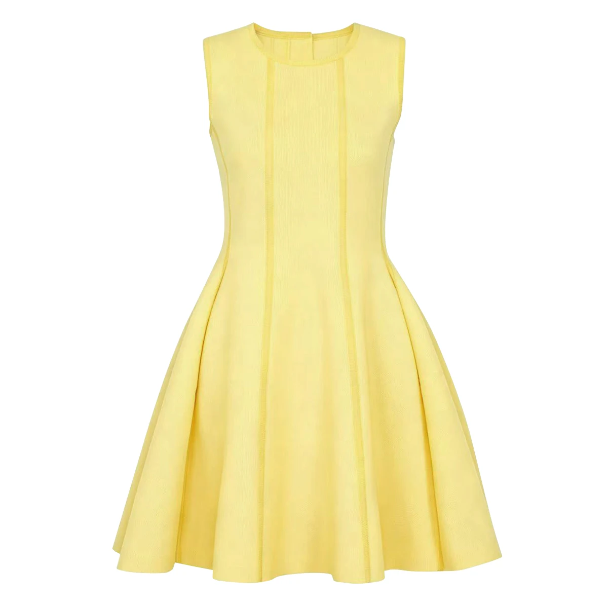 26142 Hot Sale Ladies A-Line Dress Knitted Fabric Round Neck Sleeveless Bow Embellishment Slimming Summer Office Outfit
26142 Hot Sale Ladies A-Line Dress Knitted Fabric Round Neck Sleeveless Bow Embellishment Slimming Summer Office Outfit