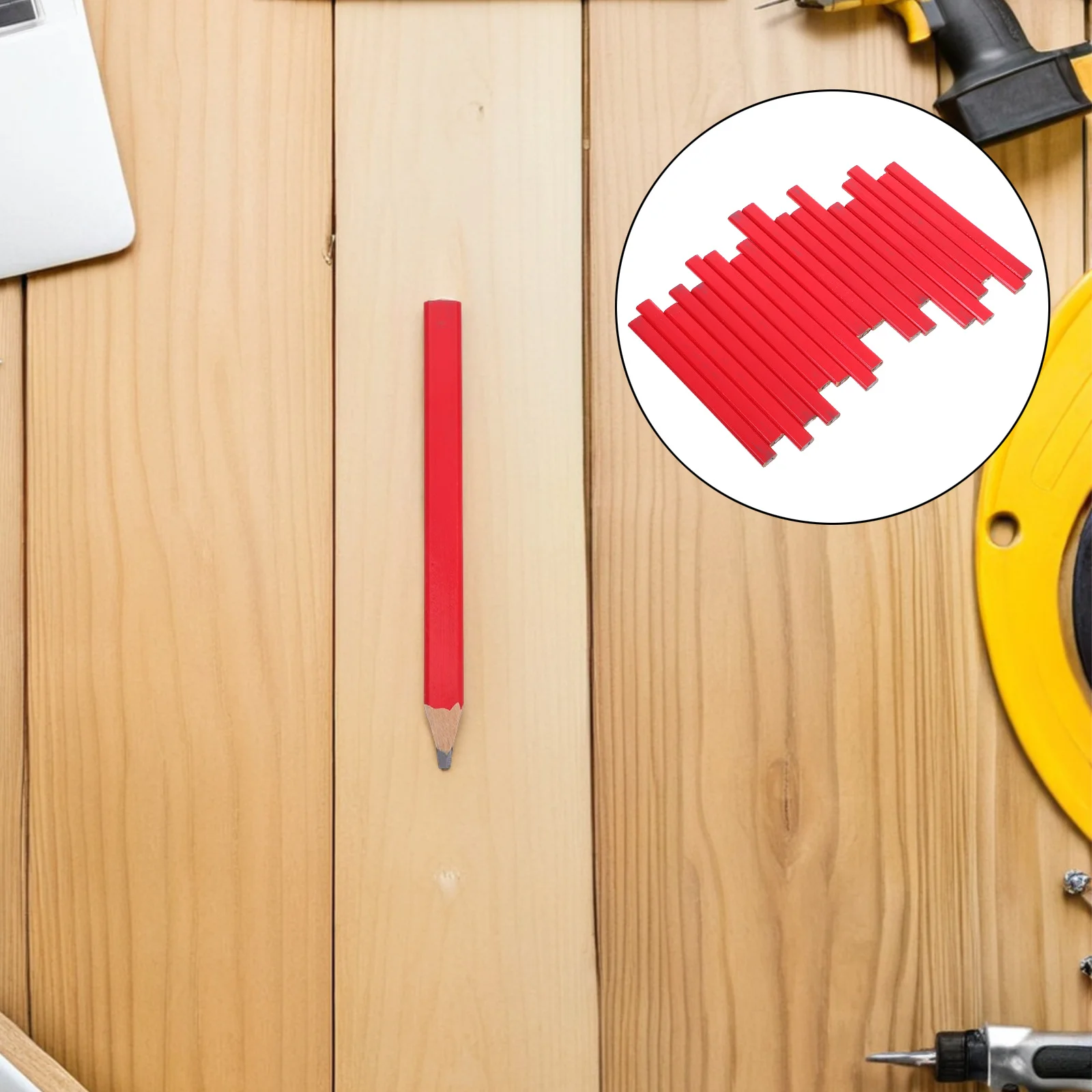 20pcs Woodworking Pencils Octagonal Black Carpenter Construction Pencils For Marking On Hard Wood Concrete Durable Waterproof
20pcs Woodworking Pencils Octagonal Black Carpenter Construction Pencils For Marking On Hard Wood Concrete Durable Waterproof