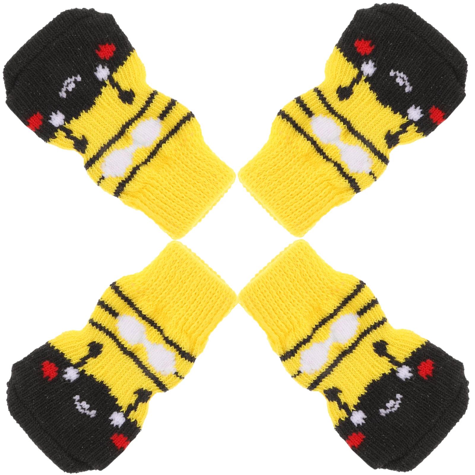 4 Pcs Non-slip Pet Socks for Small Dogs Replaceable Cotton Paw Protectors Wear Resistant Travel Friendly Washable Dog Supplies
4 Pcs Non-slip Pet Socks for Small Dogs Replaceable Cotton Paw Protectors Wear Resistant Travel Friendly Washable Dog Supplies