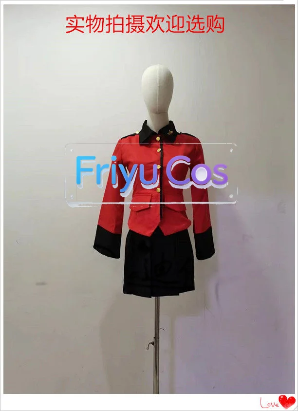 Girls und Panzer Darjeeling St. Gloriana Girls College School Uniform Cosplay Costume Full Set Custom Made
Girls und Panzer Darjeeling St. Gloriana Girls College School Uniform Cosplay Costume Full Set Custom Made