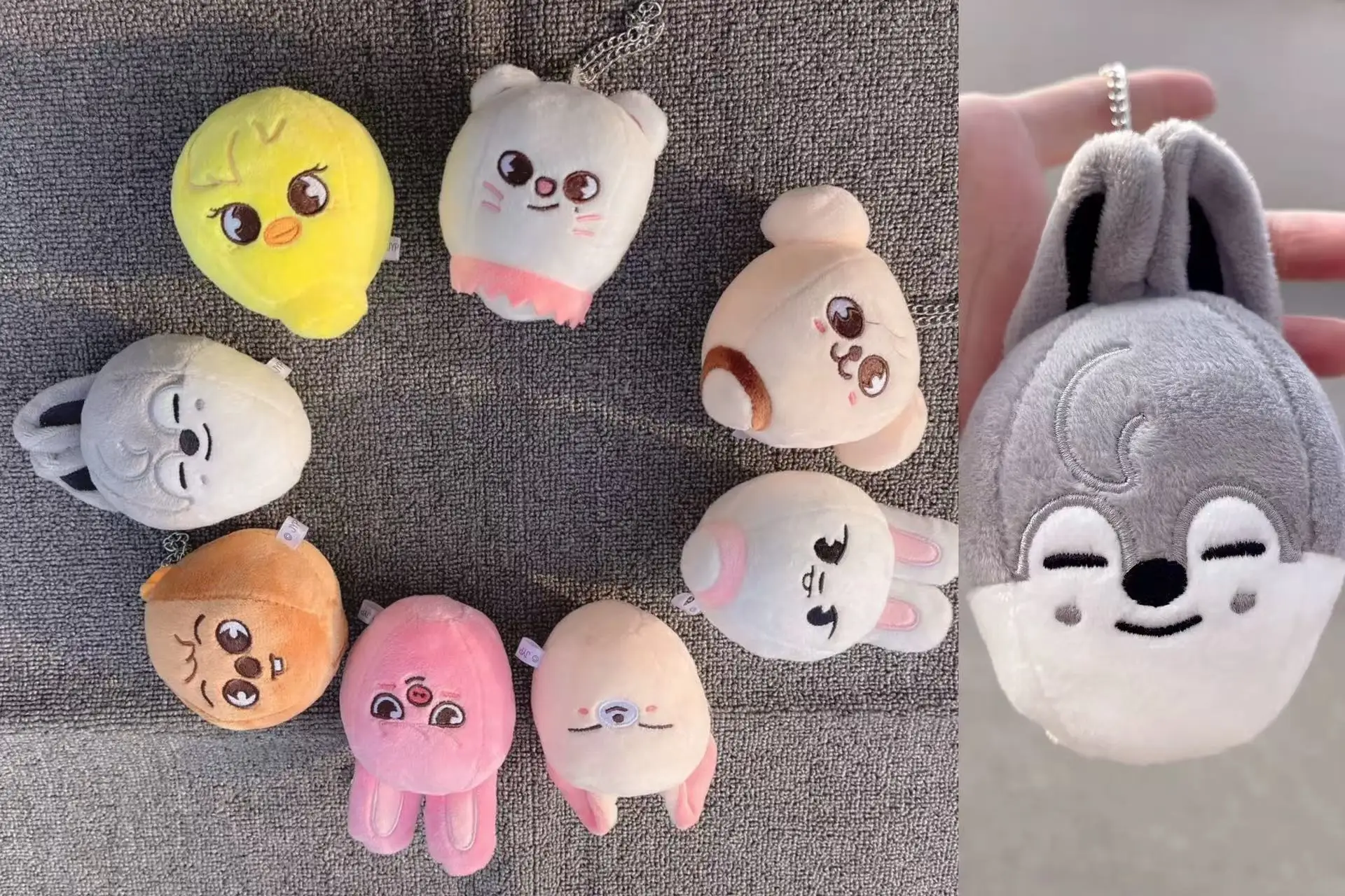 SKZOO Cute Plush Keychain Toy - Perfect Gift for Kids & Friends, Super Soft Mini Animal Hanging Decoration
SKZOO Cute Plush Keychain Toy - Perfect Gift for Kids & Friends, Super Soft Mini Animal Hanging Decoration