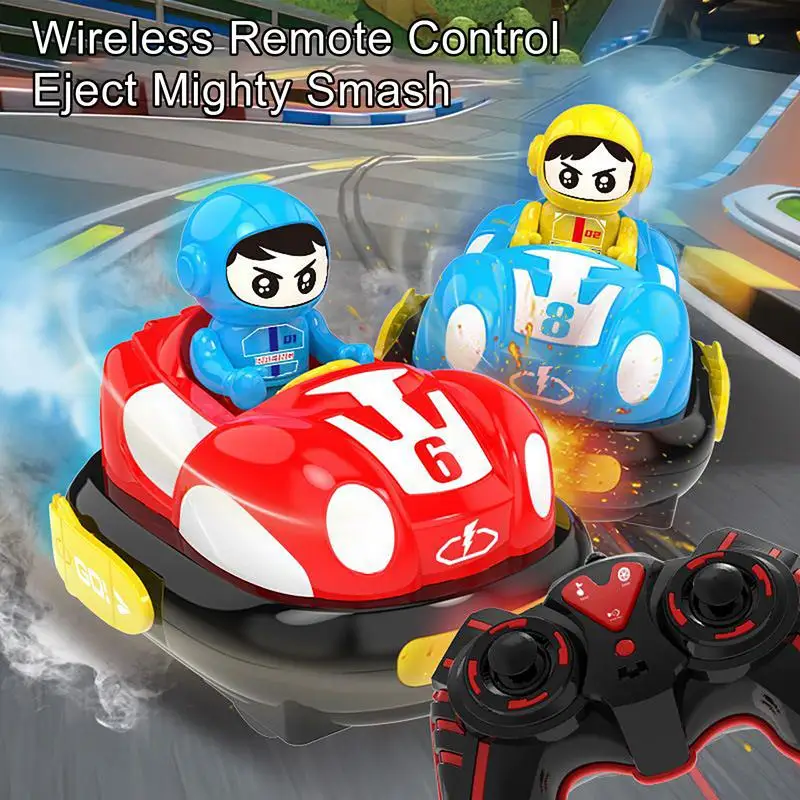 Remote Control Bumper Car 2.4GHz Small Battle Vehicle Parent Child Toy Cartoon Children Playing Supplies for Boys Birthday Gifts
Remote Control Bumper Car 2.4GHz Small Battle Vehicle Parent Child Toy Cartoon Children Playing Supplies for Boys Birthday Gifts