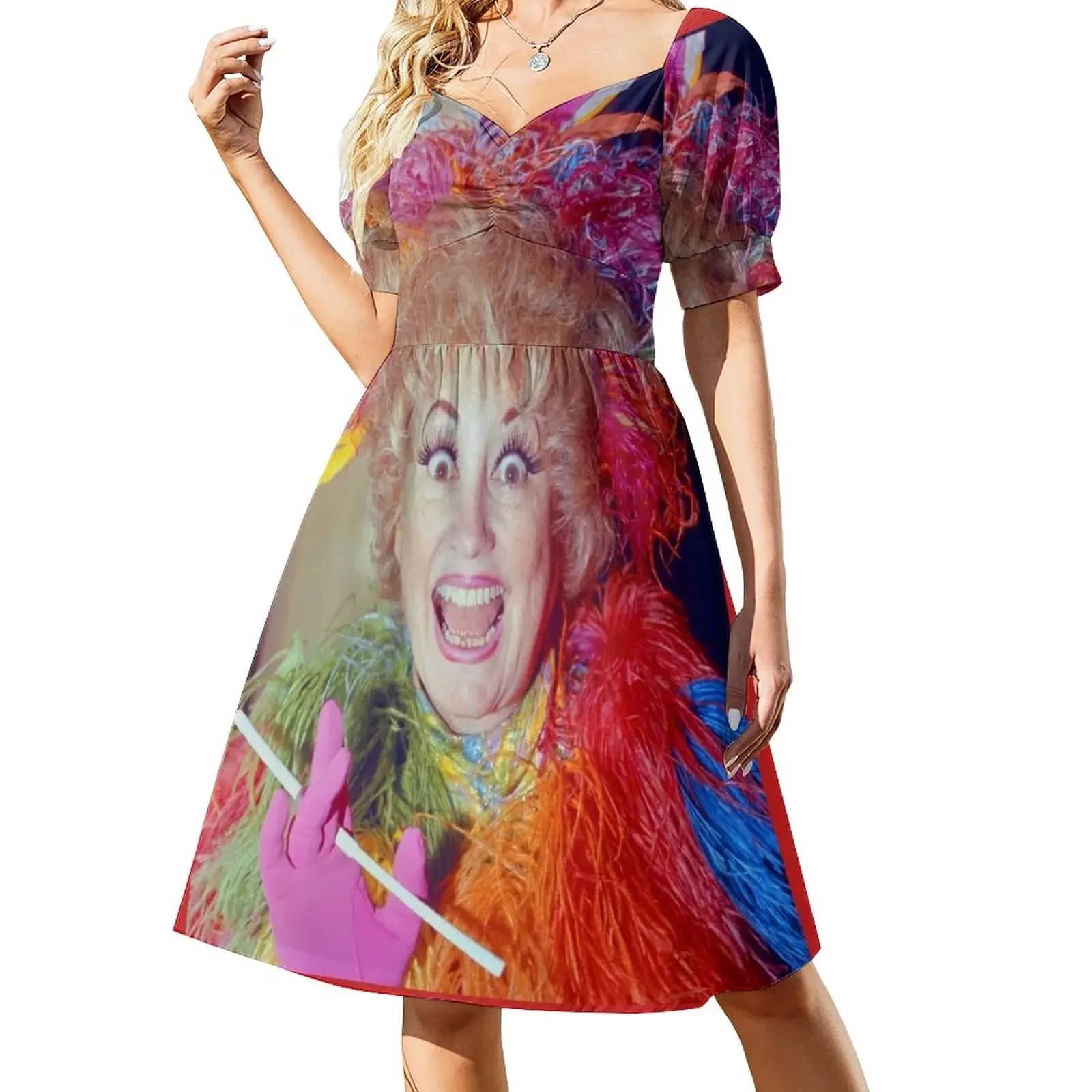 PHYLLIS DILLER Sleeveless Dress women's luxury party dress evening dress woman dresses for special events Women's skirt
PHYLLIS DILLER Sleeveless Dress women's luxury party dress evening dress woman dresses for special events Women's skirt