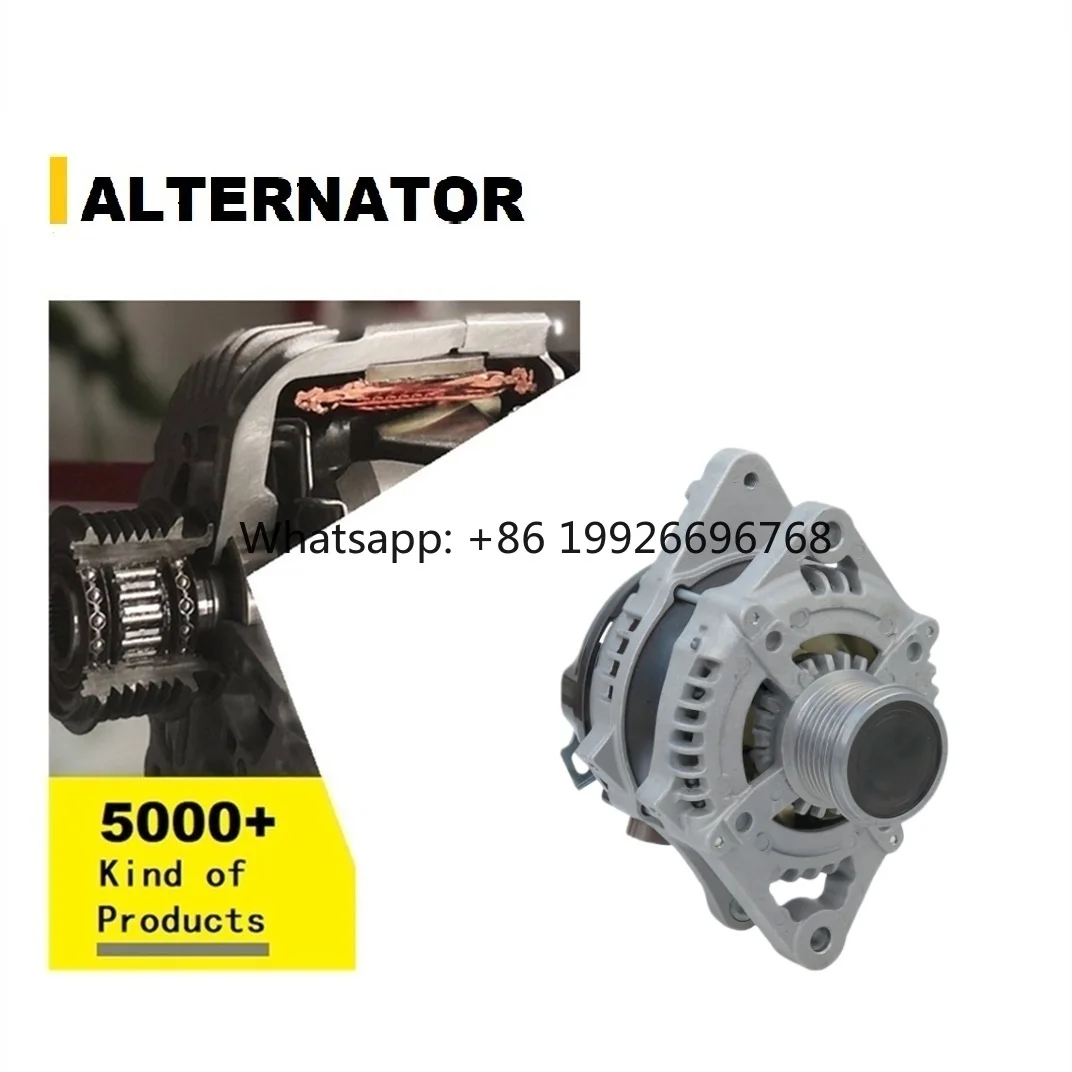 Auto Motor Alternator Perfect Fit for TOYOTA Land Cruiser Prado 12V 100A 7PK Car Alternator for Hot Selling 2706031180
Auto Motor Alternator Perfect Fit for TOYOTA Land Cruiser Prado 12V 100A 7PK Car Alternator for Hot Selling 2706031180