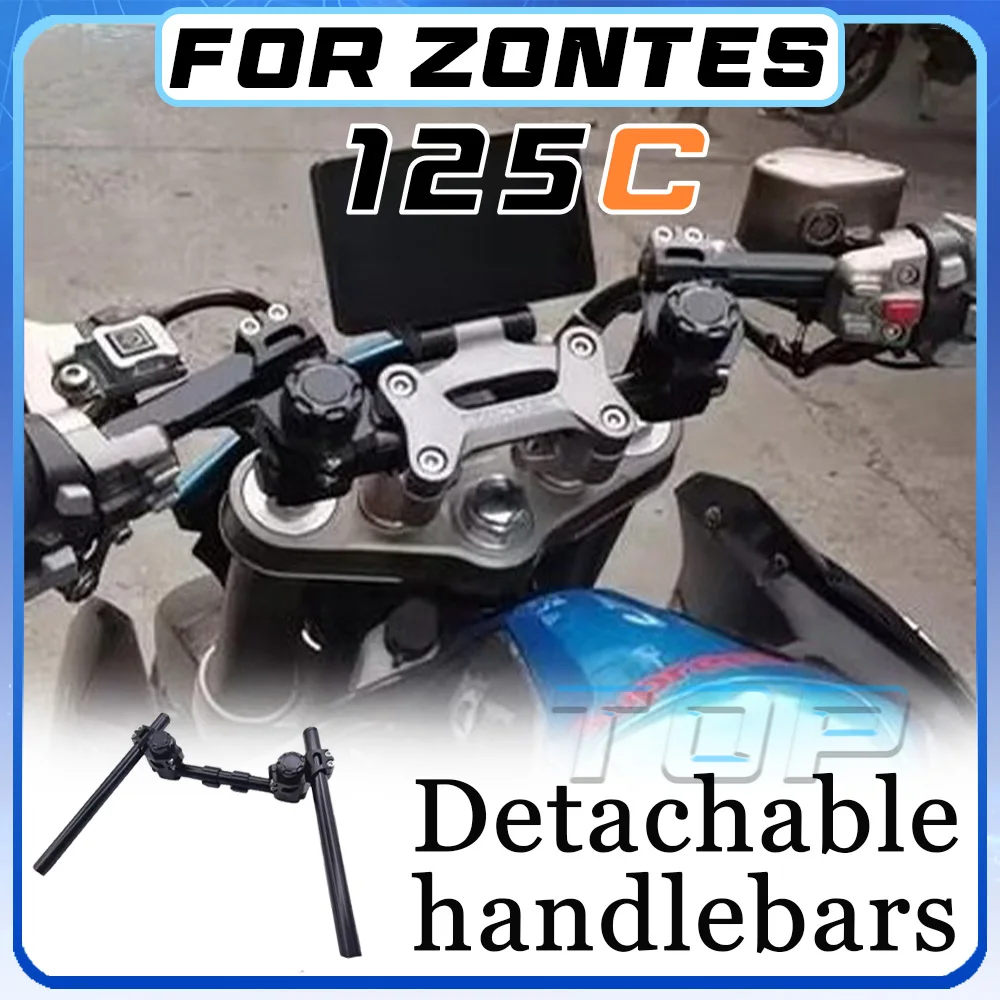 For ZONTES 125C modified split handlebars for 125 C adjustable handle