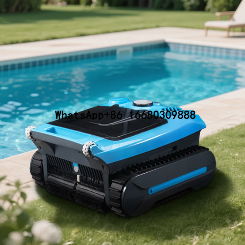 Wall Climbing Pool Robot Cleaner Swimming Pool Vacuum Cleaner Automatic Robotic Pool Cleaner for 500㎡
Wall Climbing Pool Robot Cleaner Swimming Pool Vacuum Cleaner Automatic Robotic Pool Cleaner for 500㎡