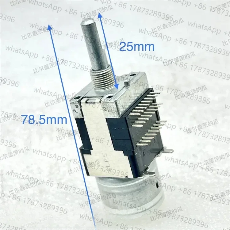 ALPS RK168 6-звенный 24-контактный Anqiao старый усилитель мощности двигатель громкости потенциометр из углеродной пленки 20KAX6
ALPS RK168 6-звенный 24-контактный Anqiao старый усилитель мощности двигатель громкости потенциометр из углеродной пленки 20KAX6