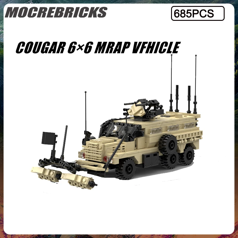 Military Series American Lion Lightning Protection Armored Vehicle Assemble Building Block Model DIY Kit Children's Toys Gifts
Military Series American Lion Lightning Protection Armored Vehicle Assemble Building Block Model DIY Kit Children's Toys Gifts
