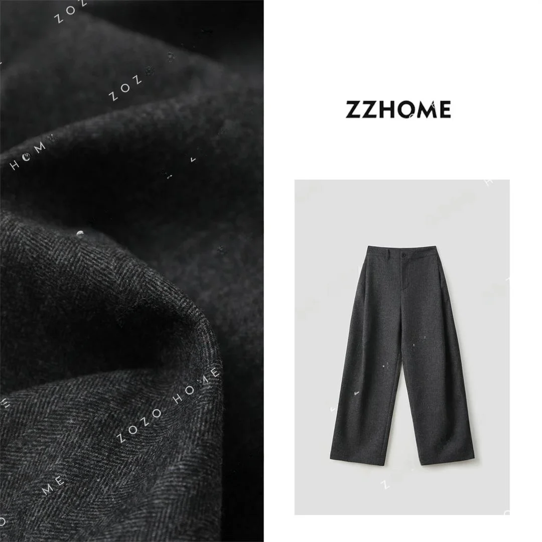 Casual Woolen Pants Spontaneous Premium Spun Polyester Fiber 52% Wool 37% Viscose 9% Polyurethane Elastic Fiber 2% l Wa...
Casual Woolen Pants Spontaneous Premium Spun Polyester Fiber 52% Wool 37% Viscose 9% Polyurethane Elastic Fiber 2% l Wa...