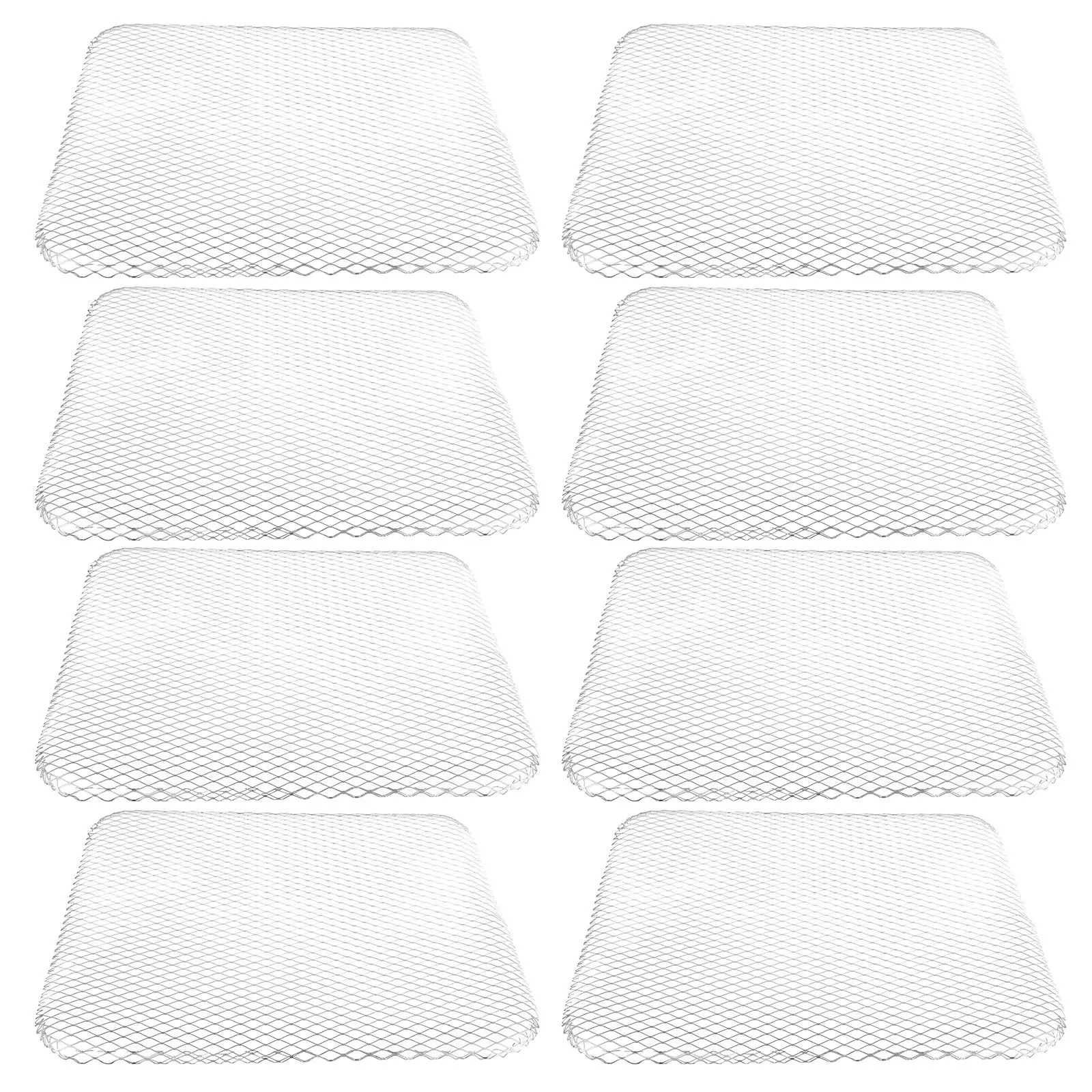 10Pcs Disposable Aluminum Bbq Grill Mesh Rectangular Design High Temperature Resistant Grill Screen for Bbq Tray Baking Tools
10Pcs Disposable Aluminum Bbq Grill Mesh Rectangular Design High Temperature Resistant Grill Screen for Bbq Tray Baking Tools