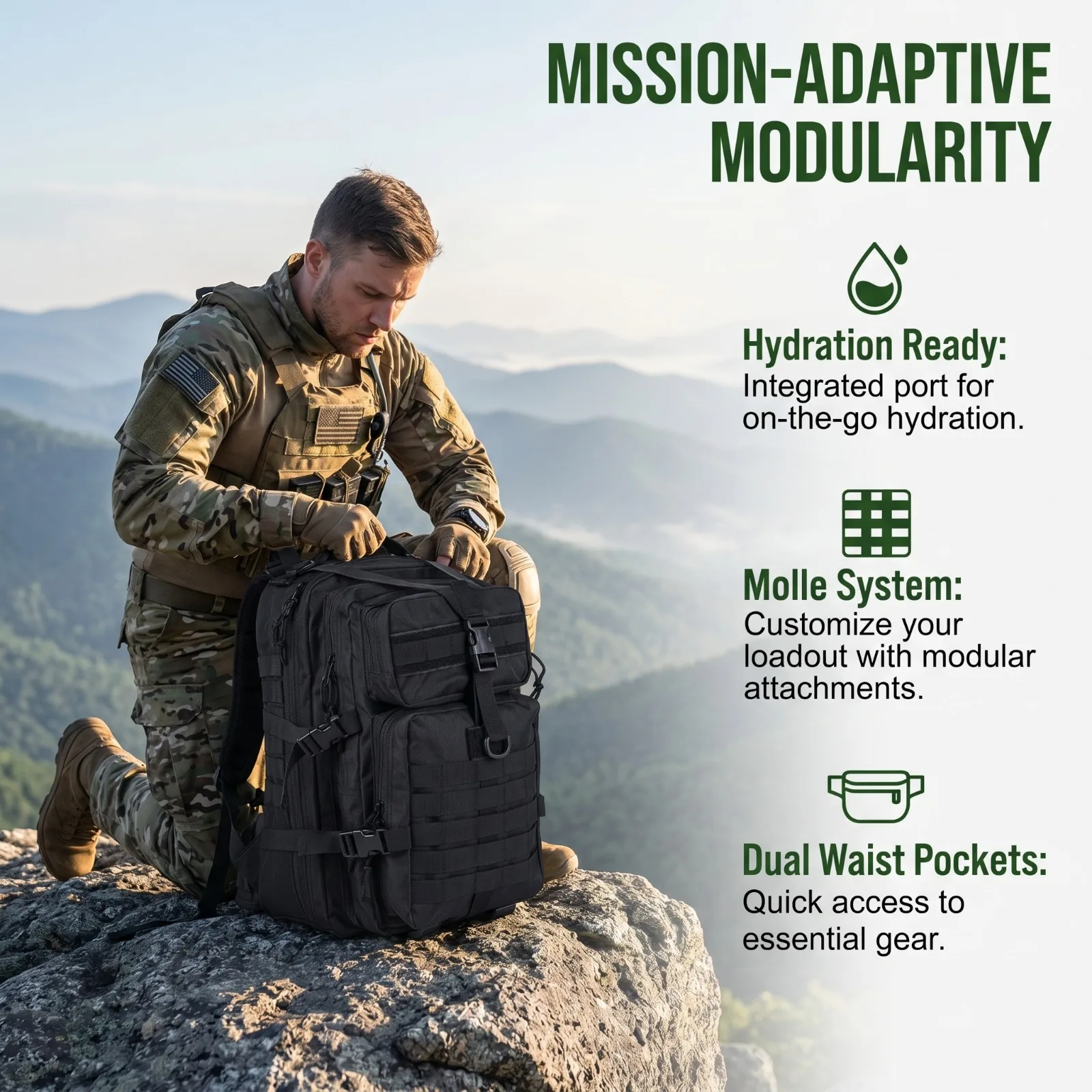Goture Outdoor 45L Fishing Tackle Backpack Fly Fishing Bag Fish Equipment Storage Fishing Camping Hiking Multifunctional Bag
Goture Outdoor 45L Fishing Tackle Backpack Fly Fishing Bag Fish Equipment Storage Fishing Camping Hiking Multifunctional Bag