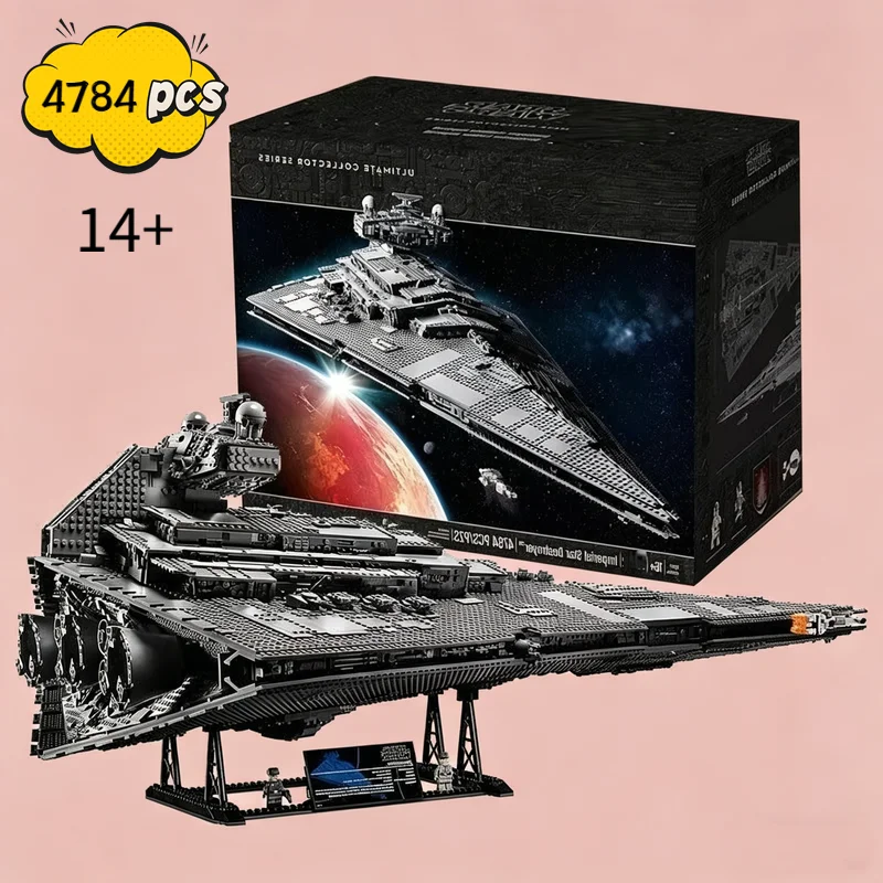 Avail 75252 UCS Imperial Destroyer Moc Building Toy Christmas Party Gift For Ultimate Spacecraft Bricks Set
Avail 75252 UCS Imperial Destroyer Moc Building Toy Christmas Party Gift For Ultimate Spacecraft Bricks Set