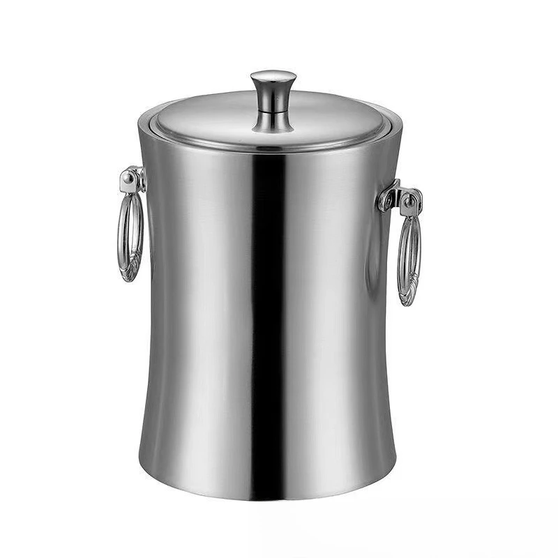 Thickened stainless steel ice bucket, red wine chilled beer ice bucket, KTV bar utensils ice bucket
Thickened stainless steel ice bucket, red wine chilled beer ice bucket, KTV bar utensils ice bucket