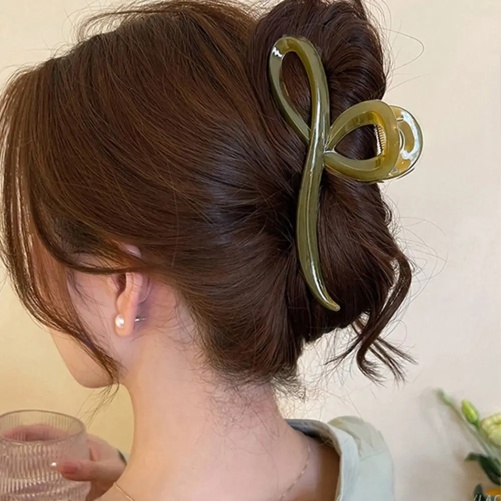 Fashion Jelly Color Back Headband Hair Clips Bow Ornament Shark Clamp Hairpin Women
Fashion Jelly Color Back Headband Hair Clips Bow Ornament Shark Clamp Hairpin Women