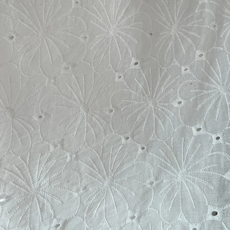 Hollow Out Lace Embroidery Fabric Pure Cotton Women's Dress Children's Clothing Handmade Diy Sewing Fabric
Hollow Out Lace Embroidery Fabric Pure Cotton Women's Dress Children's Clothing Handmade Diy Sewing Fabric