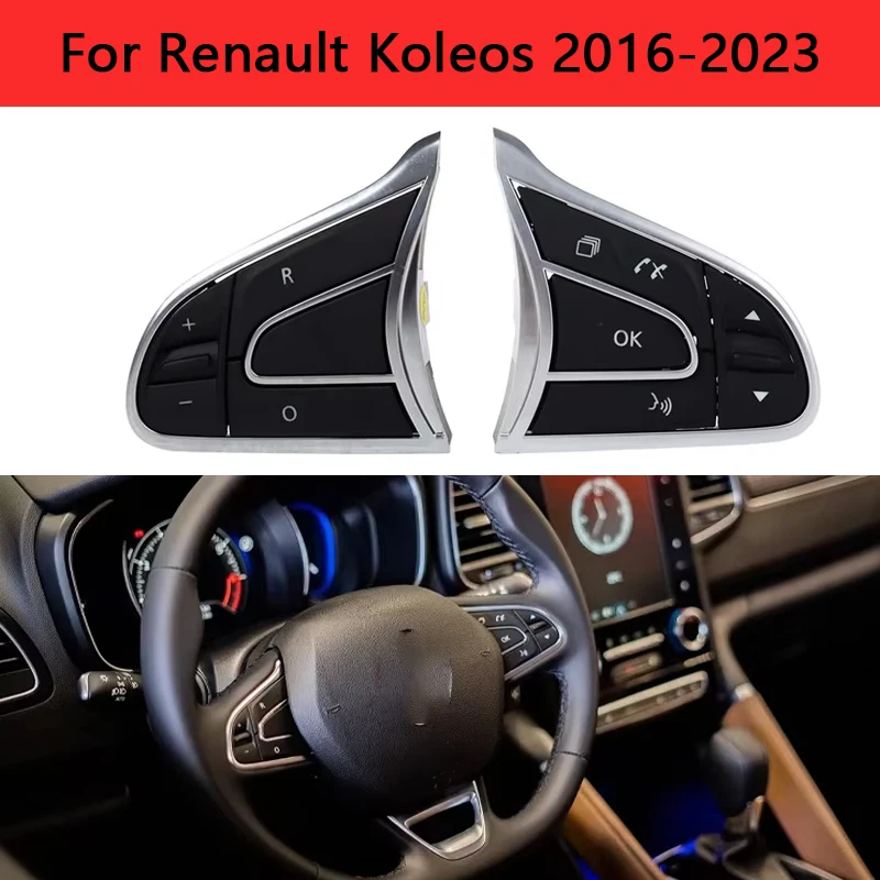 For Renault Koleos 2016-2023 Left Right Steering Wheel Multifunctional Button Audio Volume Control Button Switch Car Interior
For Renault Koleos 2016-2023 Left Right Steering Wheel Multifunctional Button Audio Volume Control Button Switch Car Interior