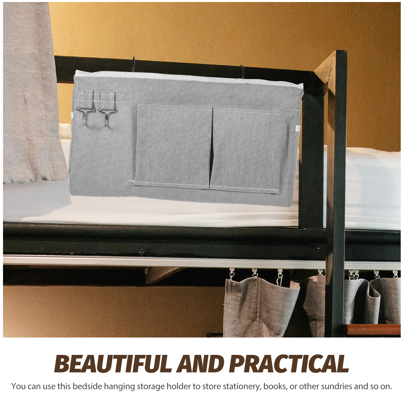 Sturdy Bedside Hanging Fabric Organizer Bed Storage Bag For Dormitory Home Office Easy Phone Bedside
Sturdy Bedside Hanging Fabric Organizer Bed Storage Bag For Dormitory Home Office Easy Phone Bedside