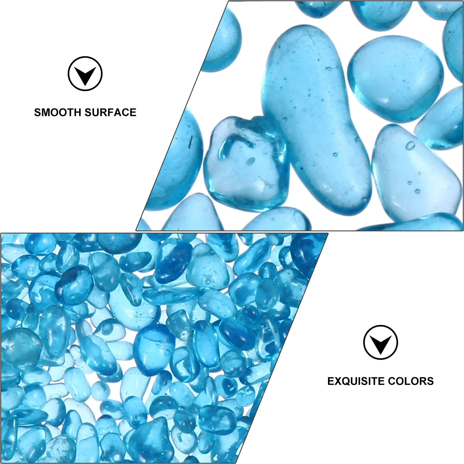 Polished Pebbles Stones Colorful Crystal Fish Tank Decor Cobblestone Glass Gems Gravel
Polished Pebbles Stones Colorful Crystal Fish Tank Decor Cobblestone Glass Gems Gravel
