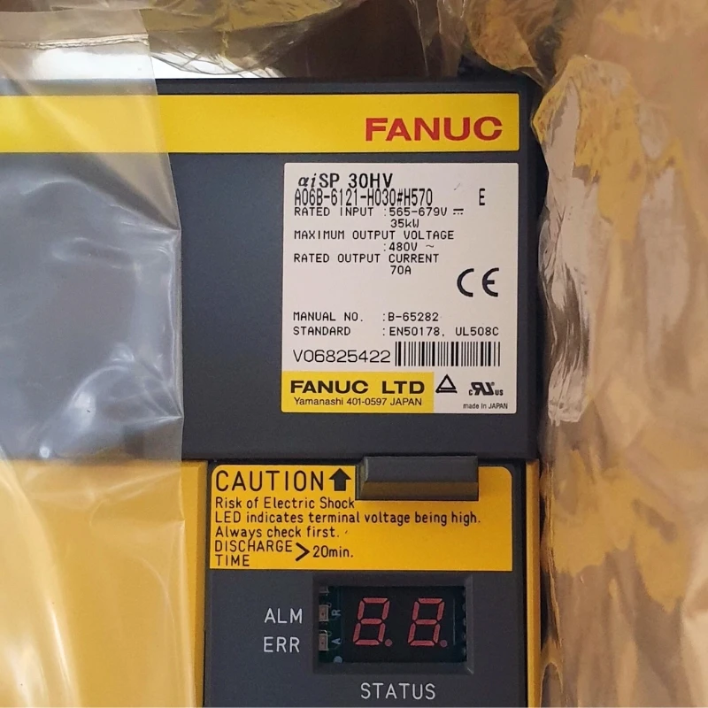 Fanuc A06B-6121-H030#H570 Servo Amplifier Tested ok Fast Shipping
Fanuc A06B-6121-H030#H570 Servo Amplifier Tested ok Fast Shipping