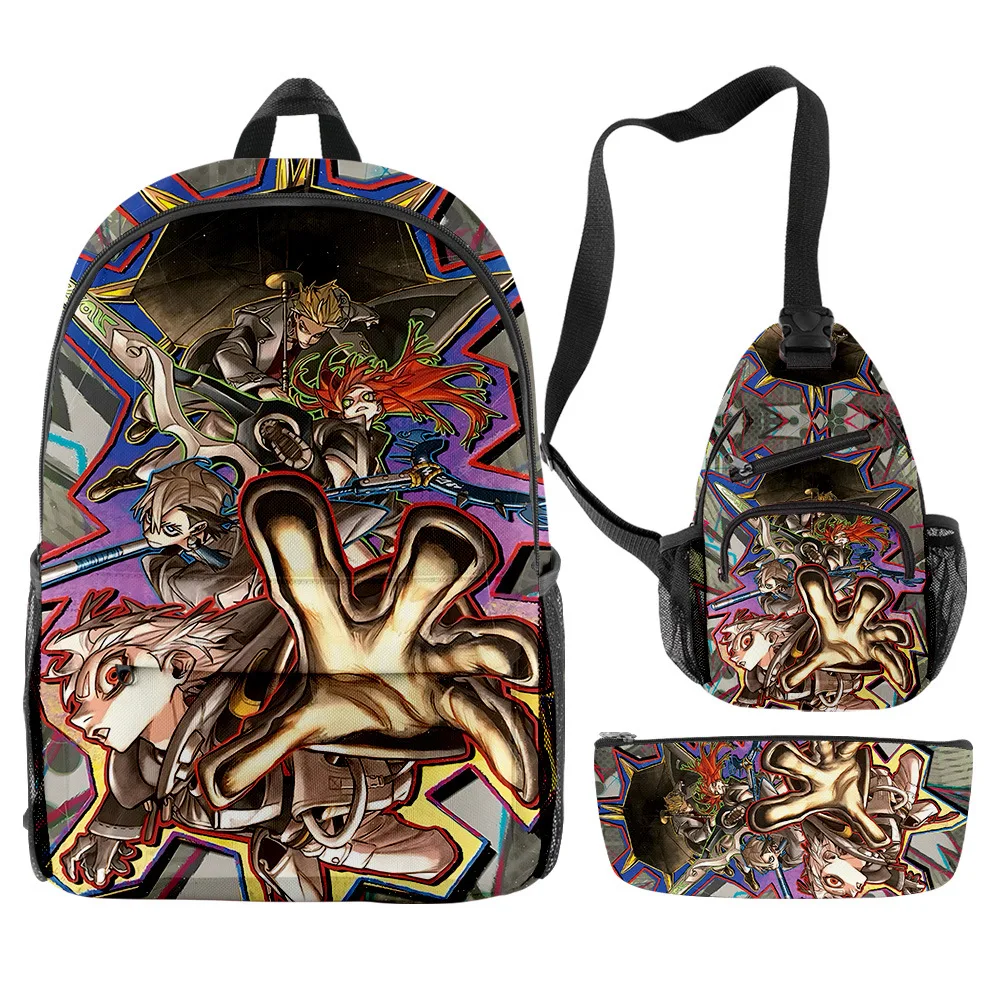 Cartoon Popular Funny Novelty Gachiakuta 3D Print 3pcs/Set pupil School Bags Travel Laptop Backpack Chest Bag Pencil Case
Cartoon Popular Funny Novelty Gachiakuta 3D Print 3pcs/Set pupil School Bags Travel Laptop Backpack Chest Bag Pencil Case