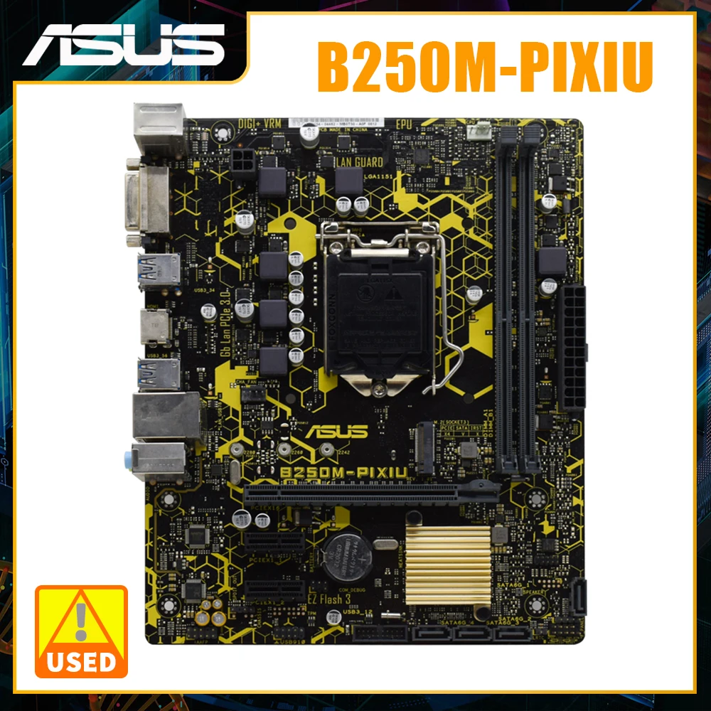 ASUS B250M-PIXIU материнская плата DDR4 поддерживает Core i7-6700K i5-6600K CPU Intel B250 B250M M.2 USB3.0 HDMI PCI-E X16
ASUS B250M-PIXIU материнская плата DDR4 поддерживает Core i7-6700K i5-6600K CPU Intel B250 B250M M.2 USB3.0 HDMI PCI-E X16